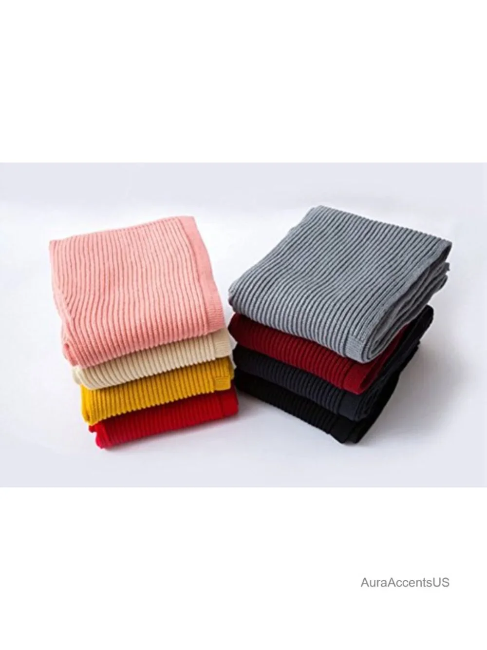 3 in 1 Crochet Knit Hooded Scarf Shawl Women